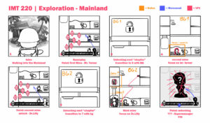 Storyboard Exploration Mainland